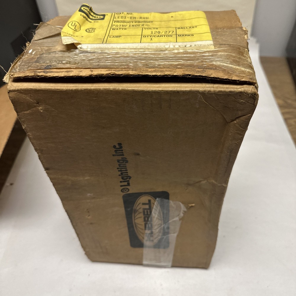 Hubbell,LED1-EM-RWW,Pathfinder Exit Sign NOS