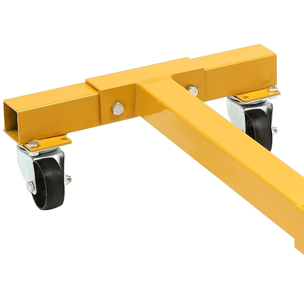 Adjustable 1000lbs Engine Stand Folding Hoist Dolly with Rotating Head