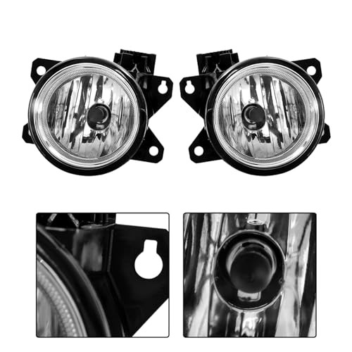 Fog Light Lamp Assembly Passenger and Driver Side Replacement for Civic