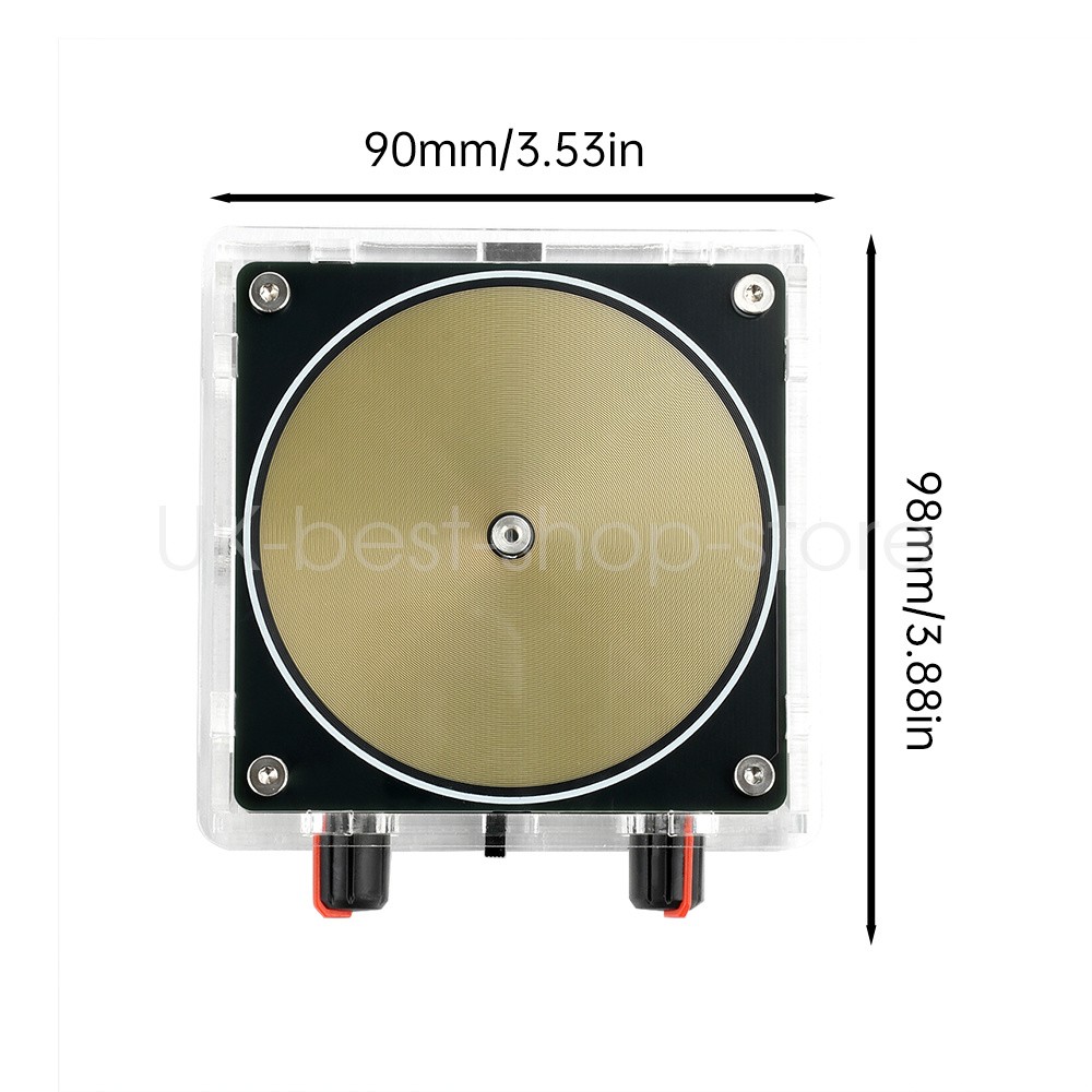 Tesla Coil Plasma Music Loudspeaker Bluetooth Touchable Artificial Lightning DIY