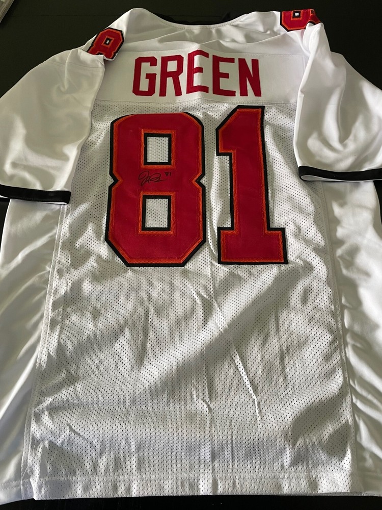 Buccaneers Jacquez Green signed Jersey W/COA