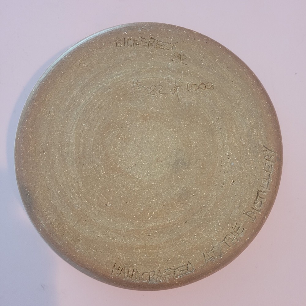 Vintage 1982 MAKER'S MARK DISTILLERY Pottery Ashtray. Signed & Numbered