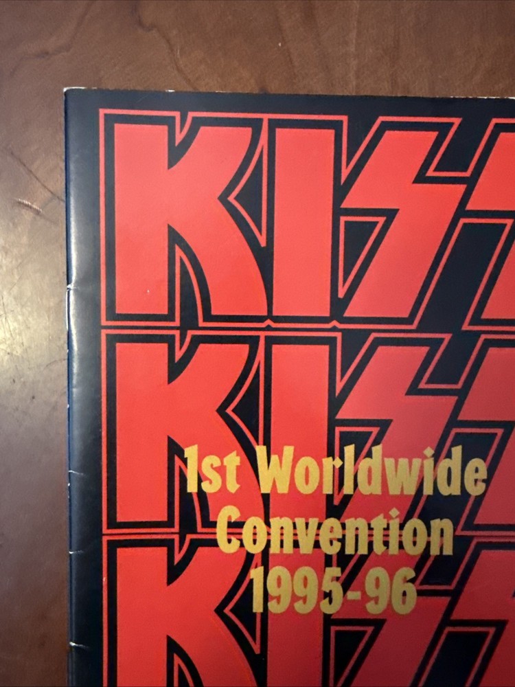 KISS Program Tour Book Tourbook 1995 Official Convention Vintage Kiss Aucoin Era