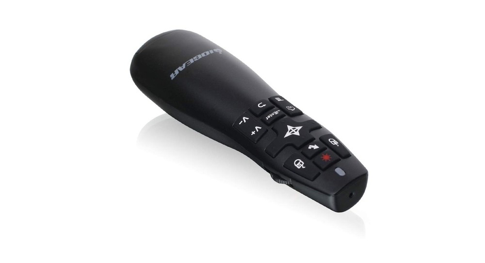 IOGEAR Repoint Pro Presentation Remote with Gyroscopic Mouse and Laser Pointer