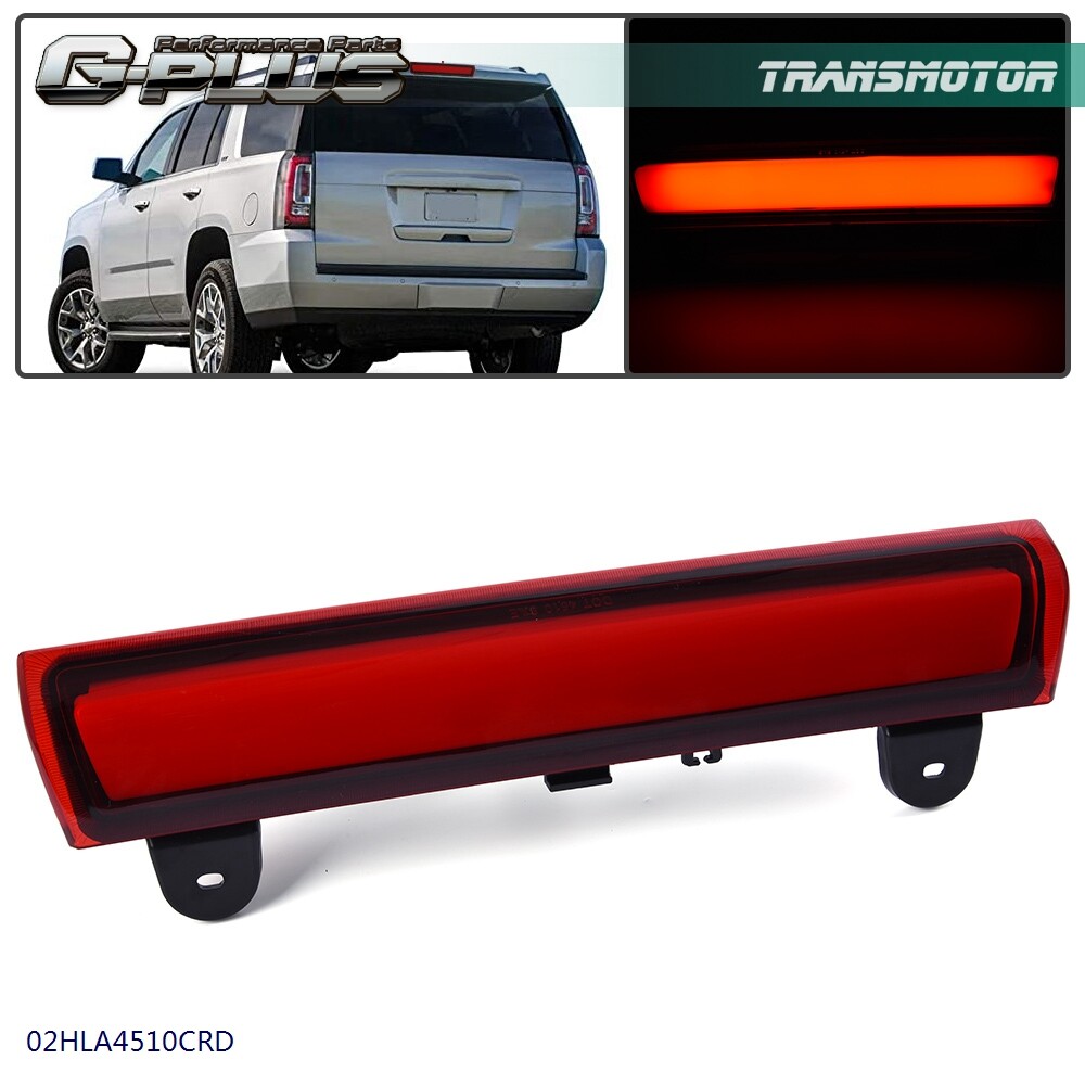 Fit For 2000-2006 Suburban GMC Tahoe Red LED 3rd Third Brake Light Stop Lamp