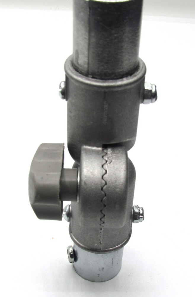 Extension Pole Angle Adapter - Fits all standard threaded poles. All metal. E
