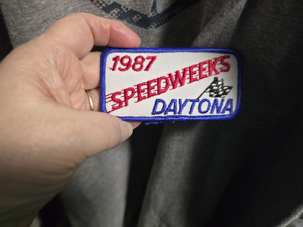 1987 Daytona Speedweeks Embroidered Patch