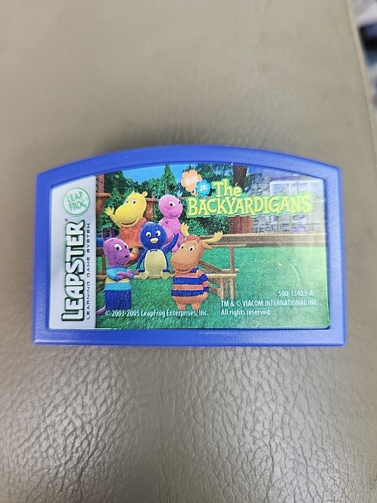 Leap Frog Leapster game cartridge Backyardigans