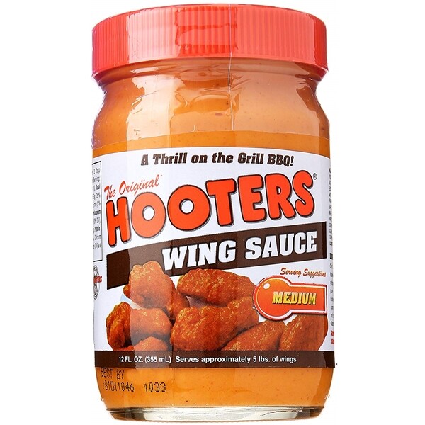 Hooters Medium Wing Sauce (Pack of 6)