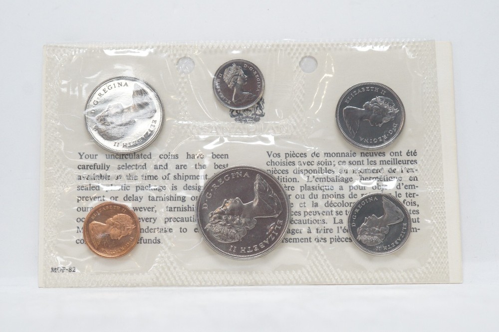 1969 Canada Mint Sealed 6 Coin Set (otb1104)