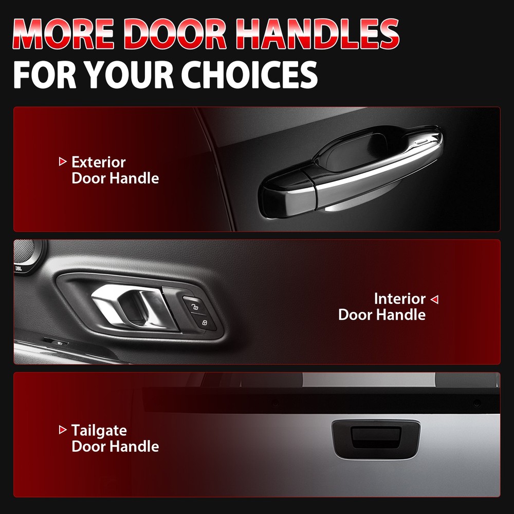 For Ford Explorer 1998-2001 Interior Left Driver Side Black Inside Door Handle