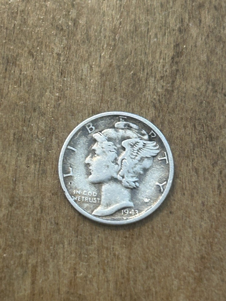 1943S Mercury Dime VF