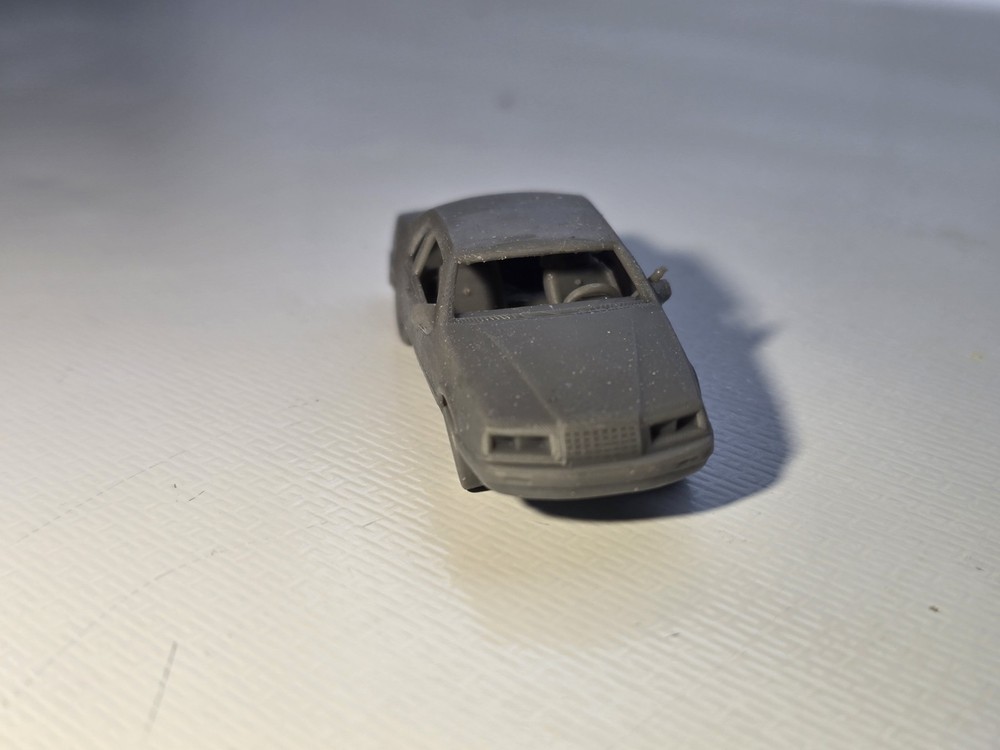 Ho Scale 1983 Ford Thunderbird Undecorated Kit 3d Printed