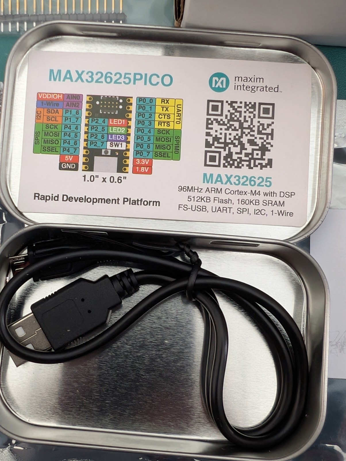 Maxim Integrated MAX32625PICO Module & MAX32666 Microcontroller !Charity!