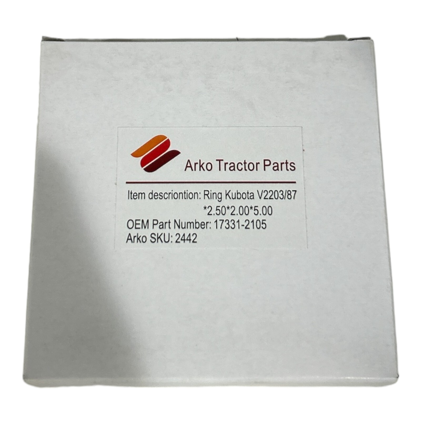 Rings For Kubota V2203 STD 87MM 4 Sets 17331-21050