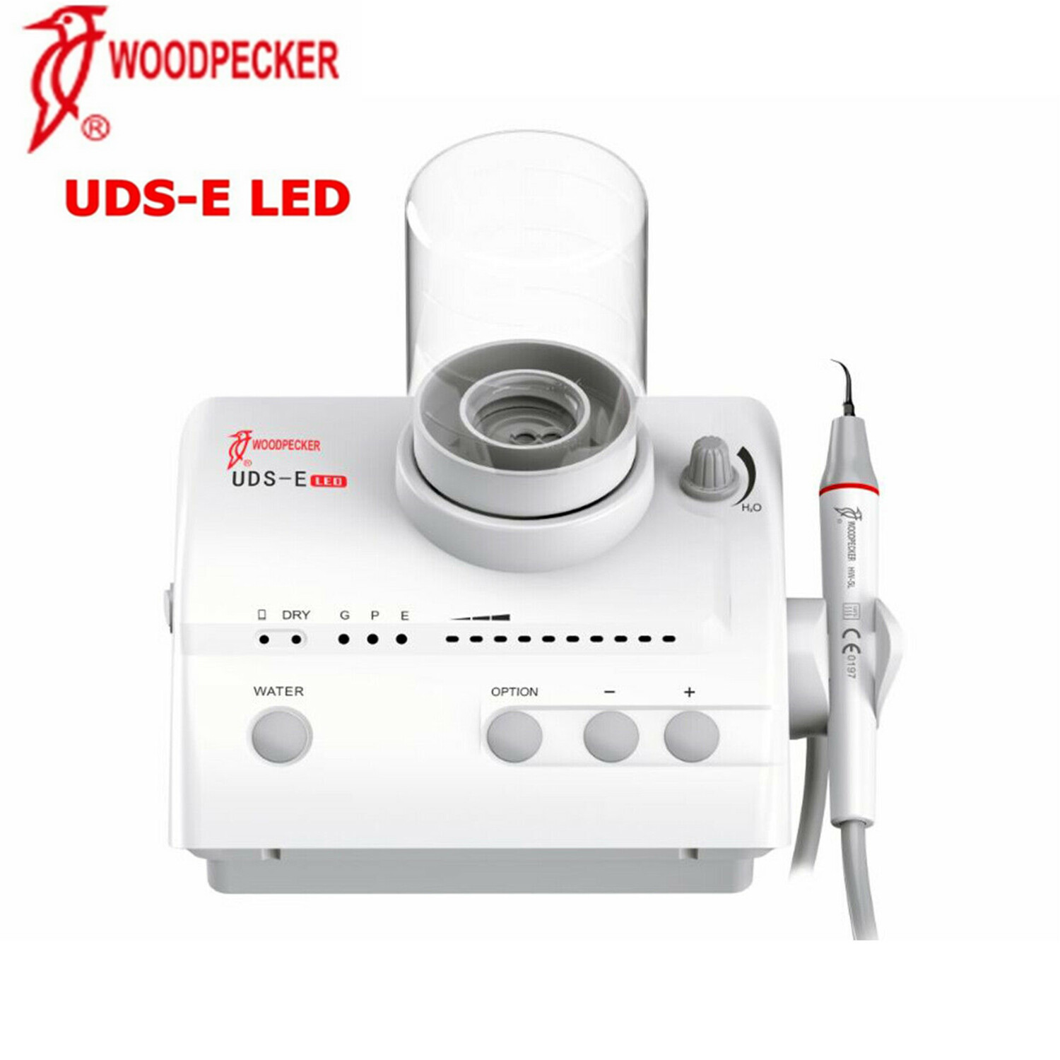 Original Woodpecker UDS-E LED Dental Ultrasonic Piezo Scaler Handpiece 110V
