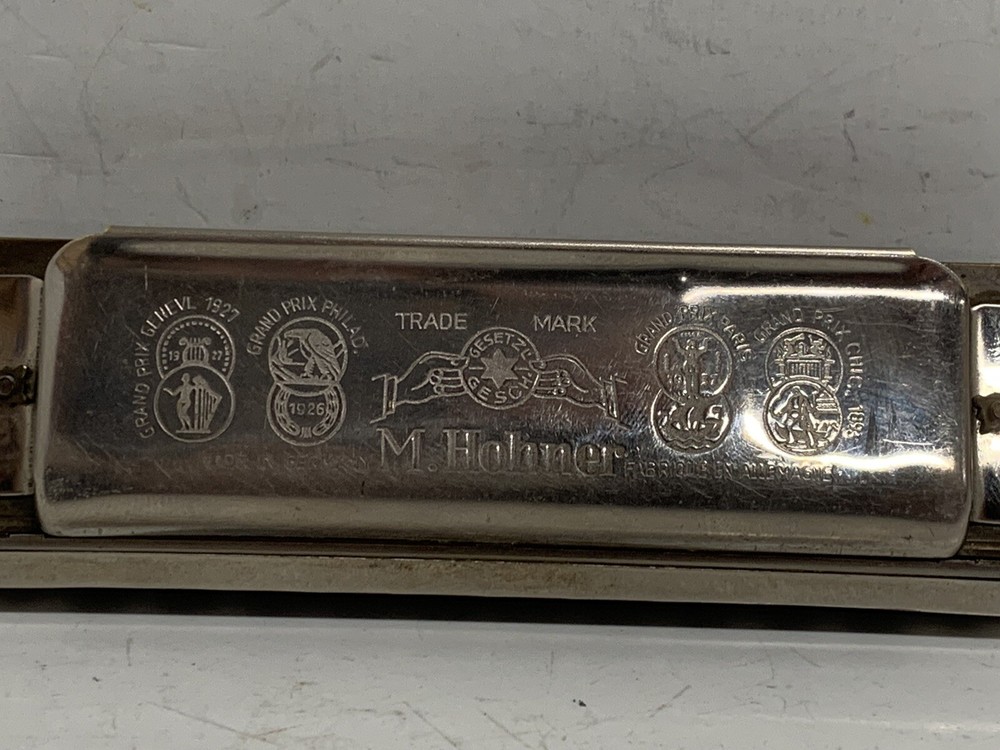 Vintage M.HOHNER Super The Chromonica Harmonica Key C A019