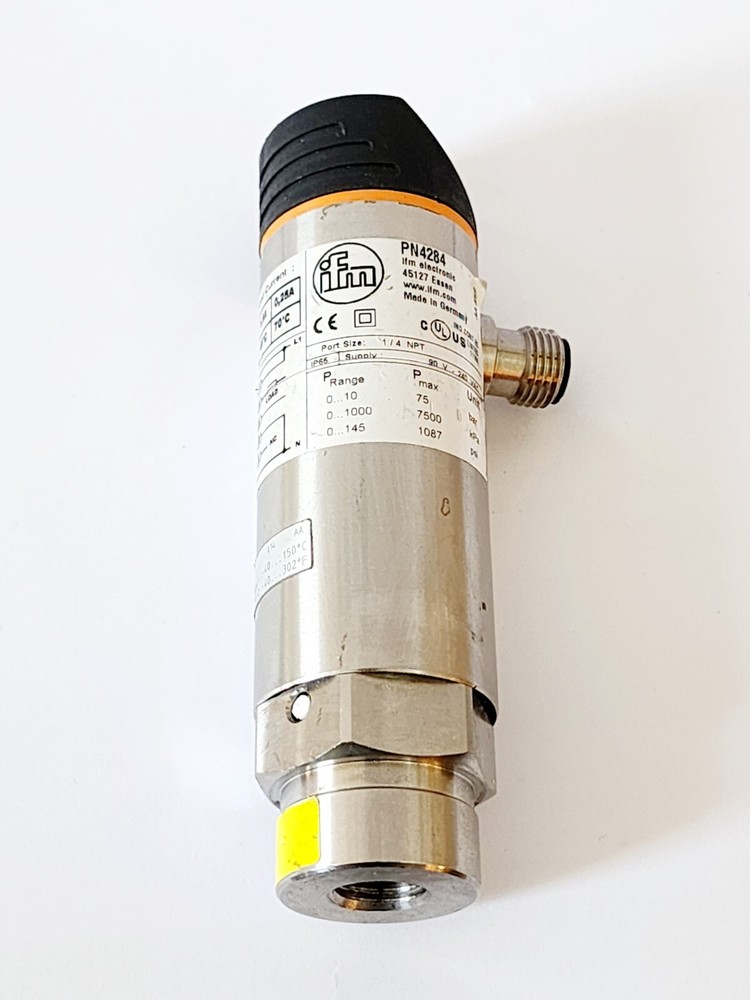 EFECTOR IFM PN4284 PRESSURE SENSOR/TRANSDUCER (NEW OPEN BOX)