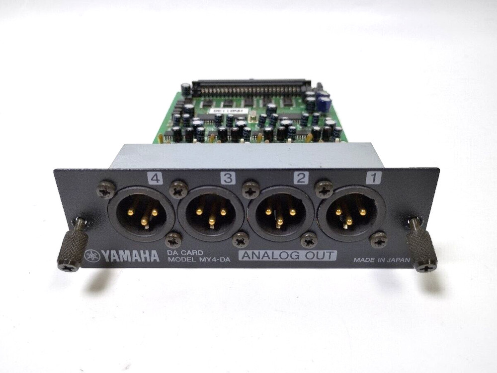 Yamaha MY4-DA 4ch Analog Out DA Card board Audio Interface 4ch Analog Out