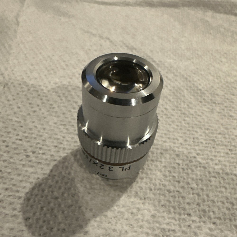 LEITZ WETZLAR OBJECTIVE 3.2X PL INFINITY MICROSCOPE OBJECTIVE