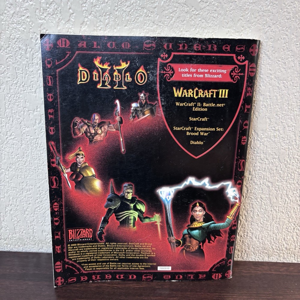 Diablo 2 Official Ultimate Strategy Guide Blizzard 2000