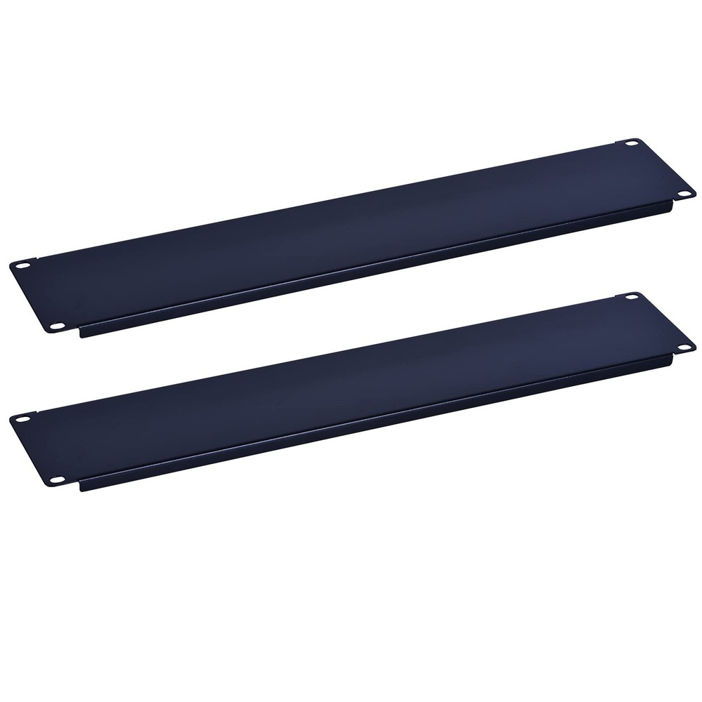 RackPath 2U Blank Rack Mount Panel Spacer for 19in Server Rack Enclosure or N...