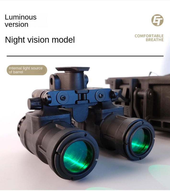 Tactical Dummy PVS31 Binocular Night Vision Model Luminous with Battery Box