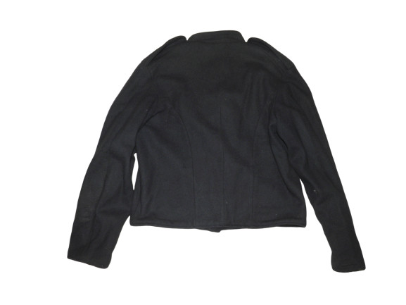 Vintage Reenactment Uniform Including Shirt, Suede Waistcoat & Grey Wool Jacket