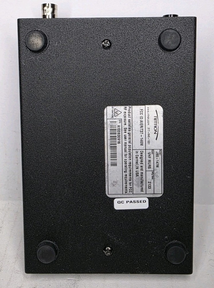 Ritron Jobcom Base Intercom JBS-147M VHF Working