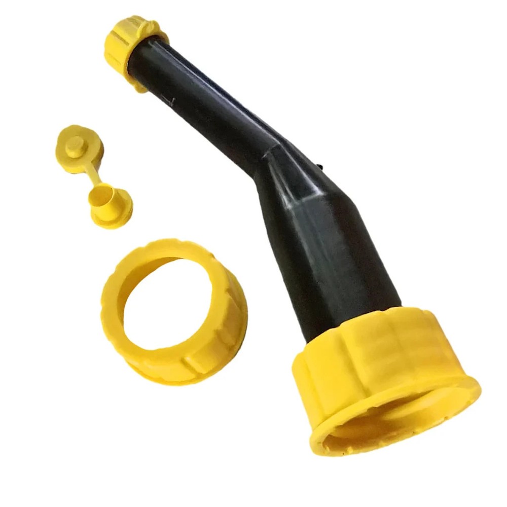 2 PACK! Universal Replacement Rigid Nozzle Spout for Gas Cans includes Vent