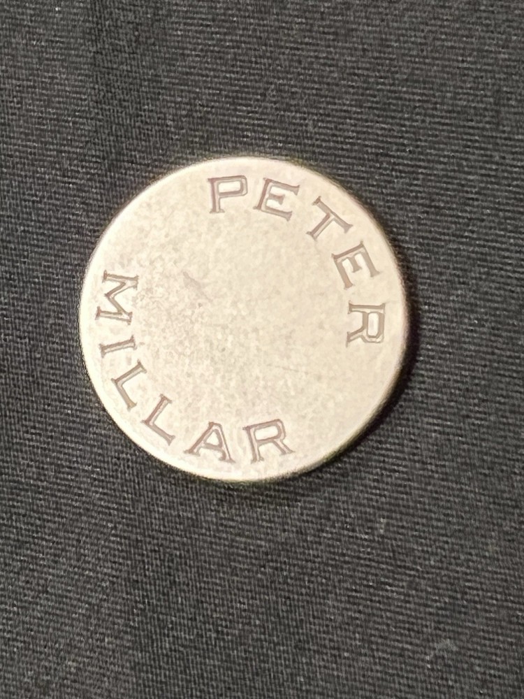 PETER MILLAR '"CROWN" GOLF BALL MARKER