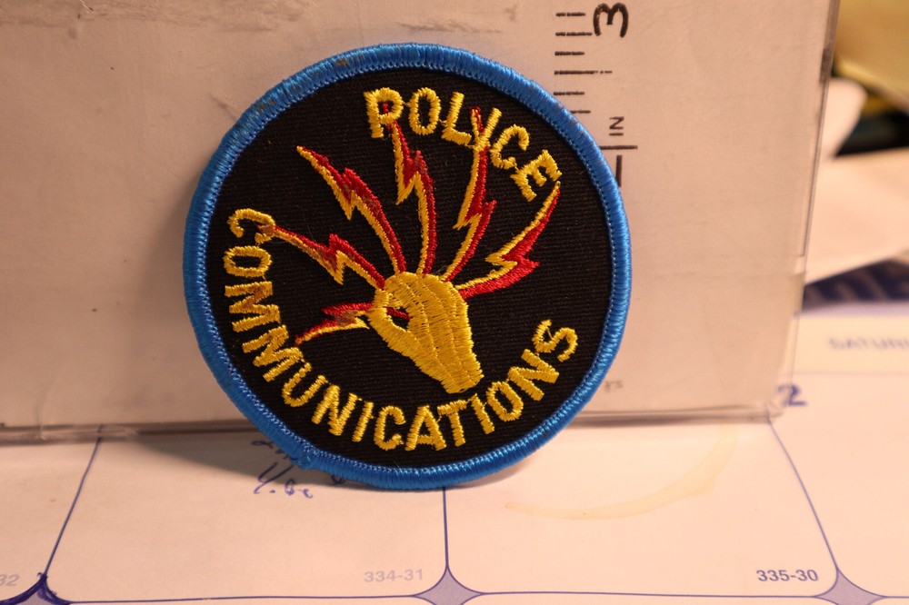 police patch    COMMUNICATIONS POLICE VIRGINIA