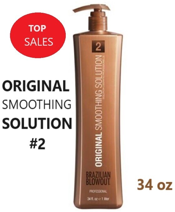Brazilian Blowout Original Smoothing Solution #2, 34 oz
