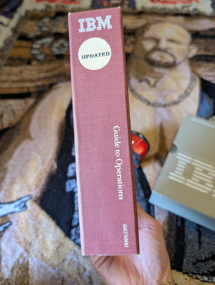 IBM Personal Computer Hardware Reference Library Guide To Operations 6025000 '81