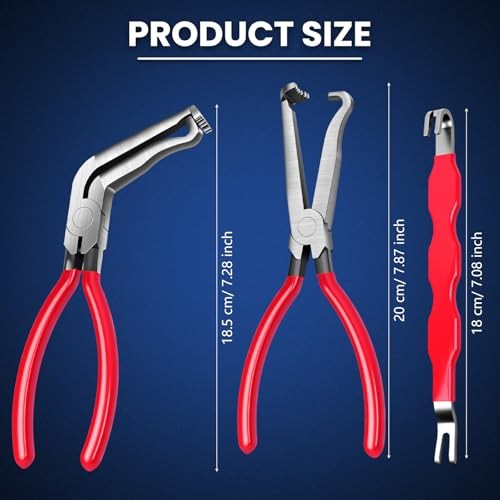 3 PCS Electrical Disconnect Pliers,Electrical Connector Separator for
