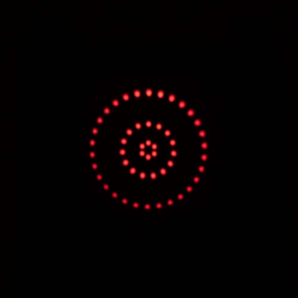 Telescope Reflex Sight with Multi-Dot Reticle for Vixen-Style Dovetail Base