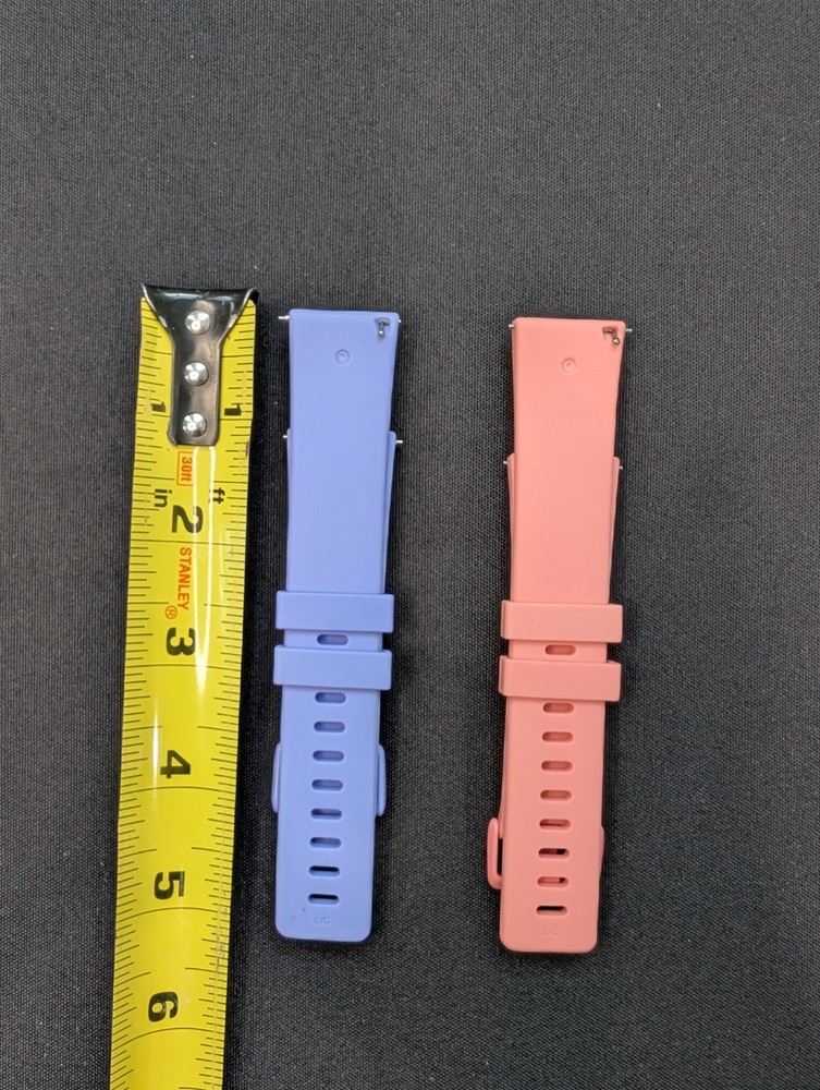 Fitbit Versa Replacement Silicone Bands Peach Violet