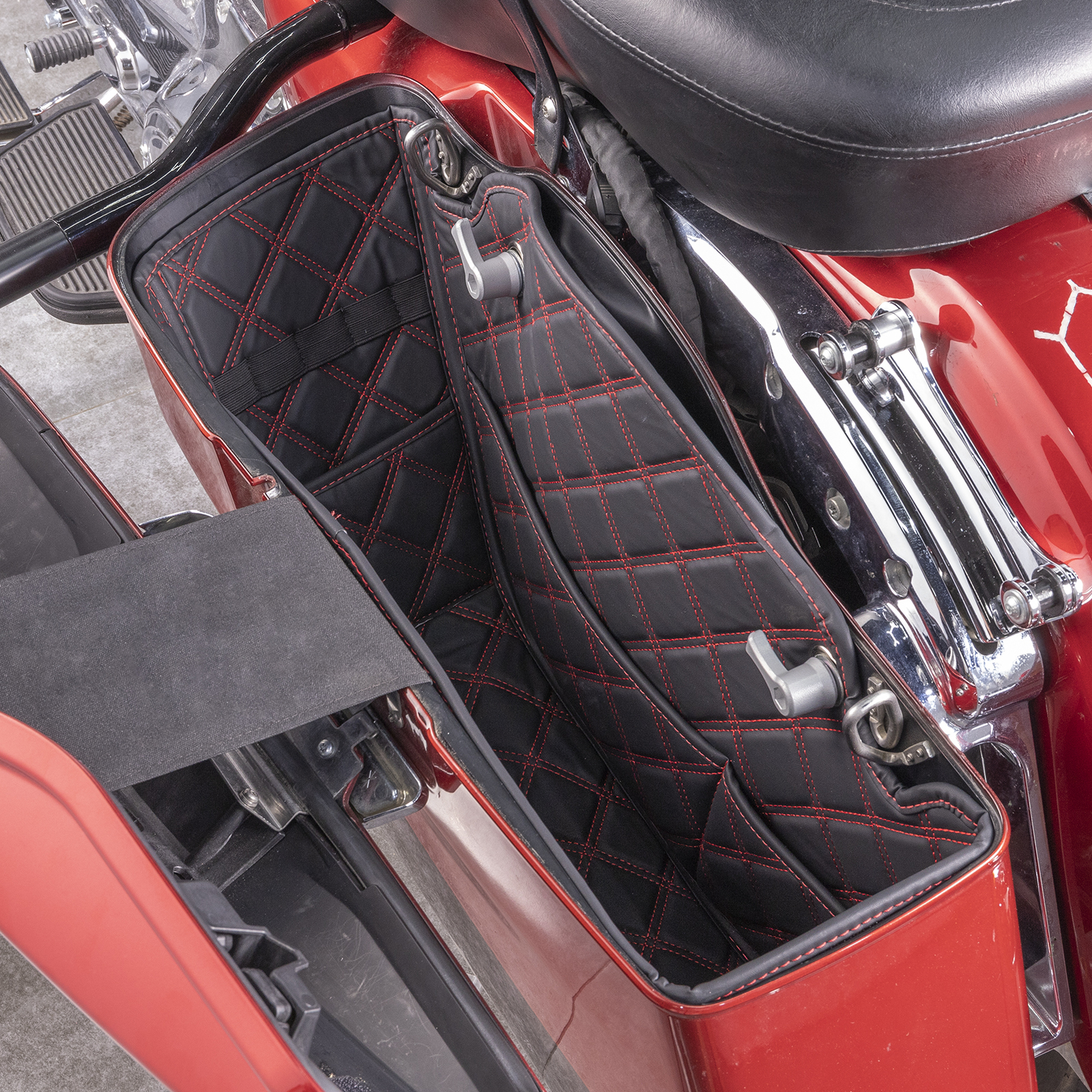 Saddlebag Luggage Liners Tool Bag For 2014-2023 Harley Touring Road Street Glide