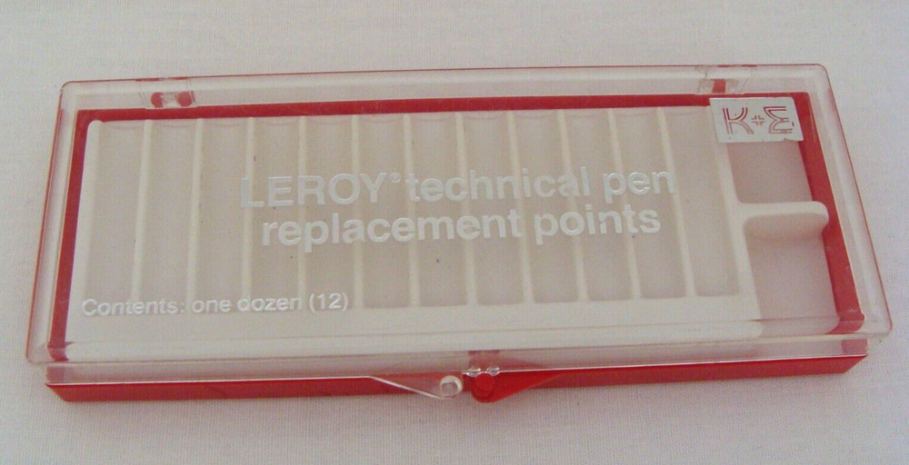 Mixed Lot Of 18 Drafting Mechanical Pen Replacement Points