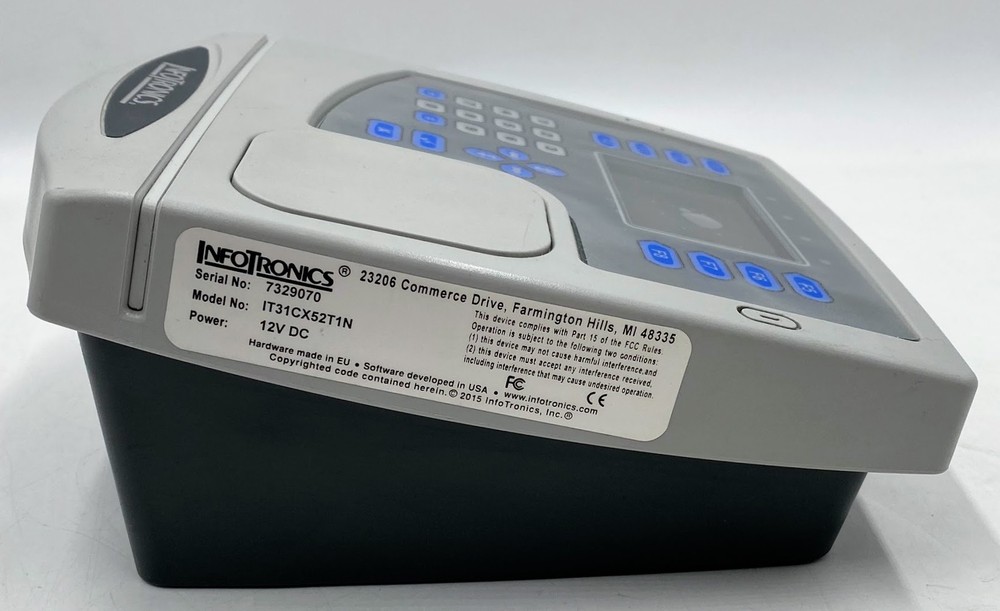 InfoTronics IT31CX52T1N Office Time Clock
