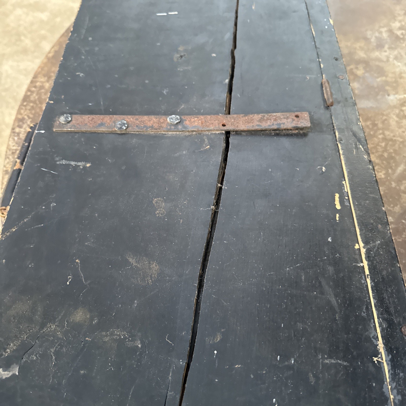 Vintage Sailor's Wood and Steel Rope Repair Fid Very Old and Heavy Nautical