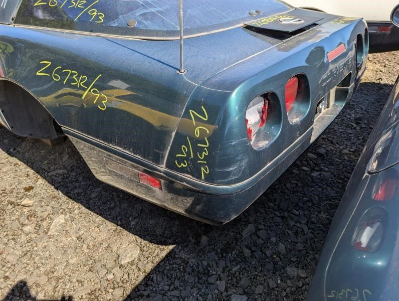 1992-93 C4 Corvette Front Dash Drivers Information Control, DIC, Panel Screen