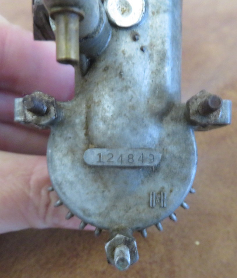 Vintage O&R Ohlsson Rice Model Airplane Engine Untested