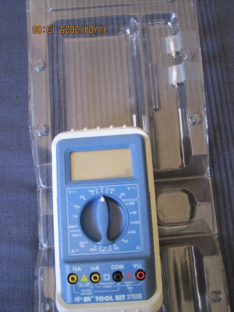 BK Precision Tool Kit Multimeter, Model 2703B