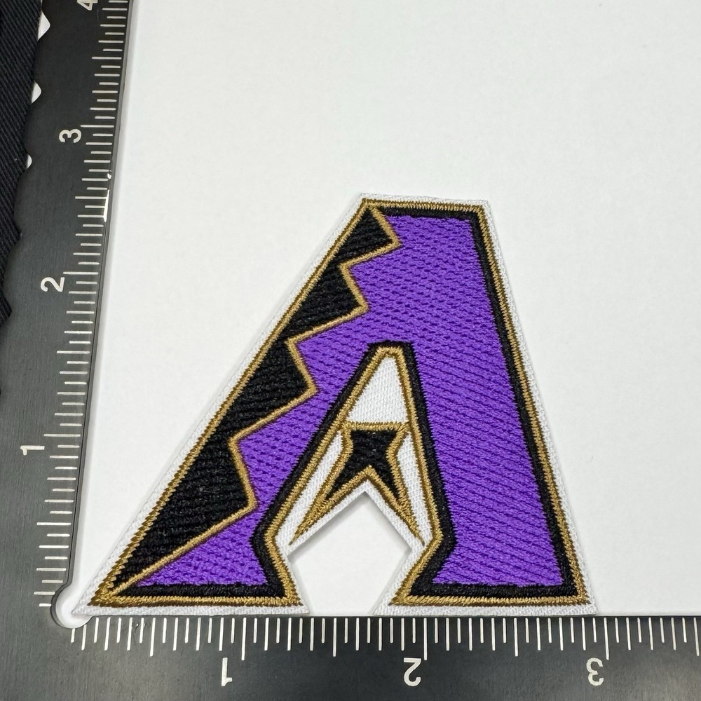 Arizona Diamondbacks "A" Iron /Sew On Embroidered Patch Vintage Throwback