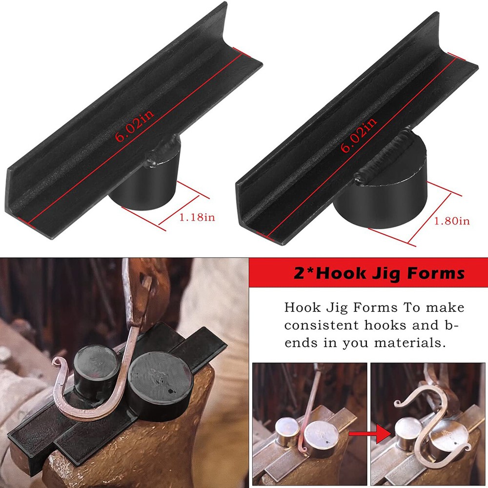 Blacksmith Tongs Expert Replacement Tongs Blacksmith Starter Tools Hook Jig Tool