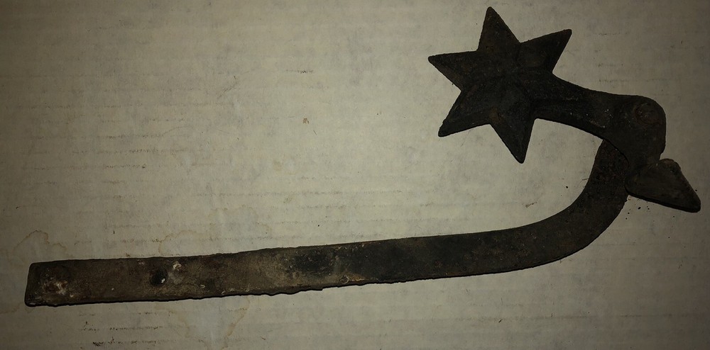 ANTIQUE SHUTTER HARDWARE w/ a STAR
