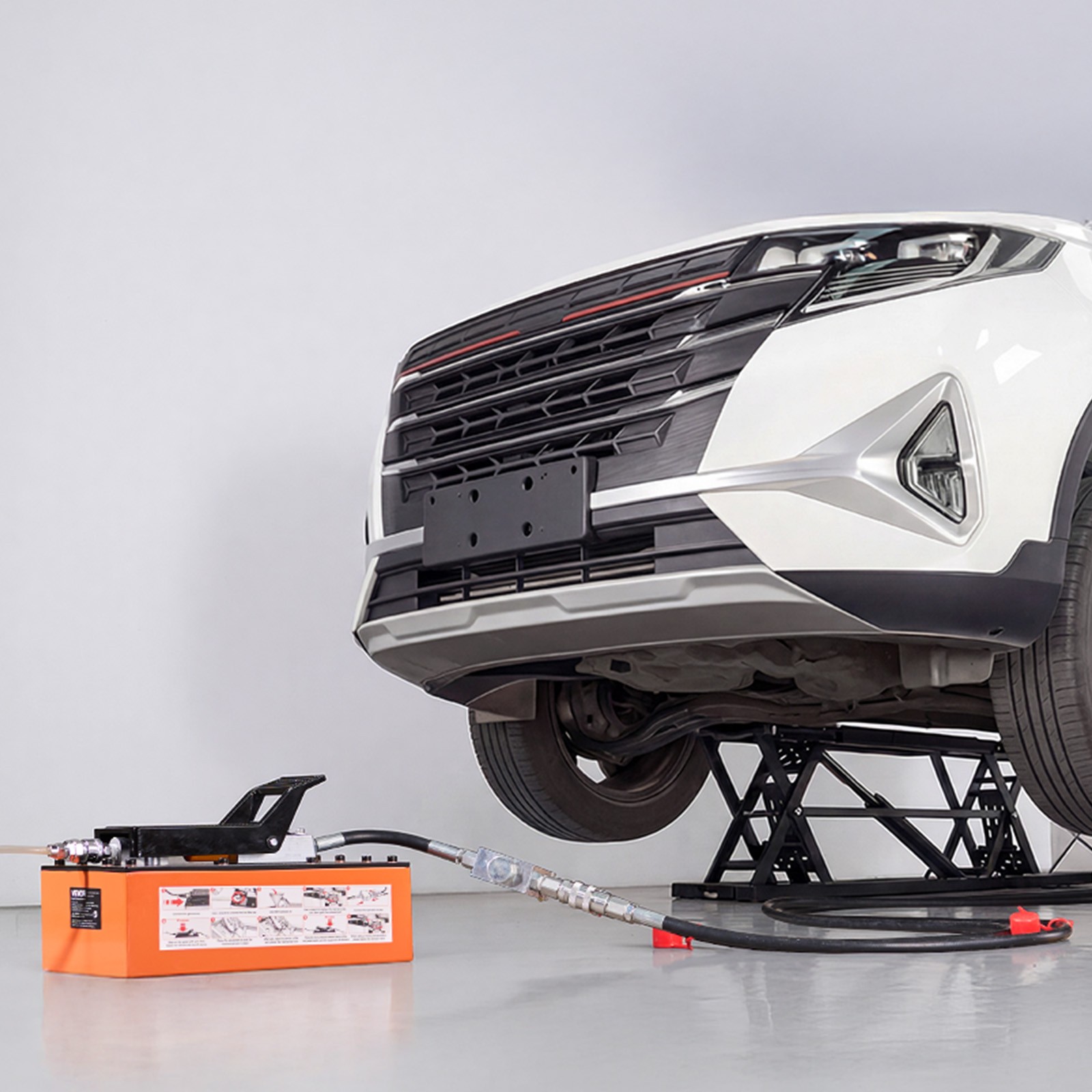 VEVOR 5000 lbs Car Lift Portable Quick Lift System Jack 25.6" Height Home Garage