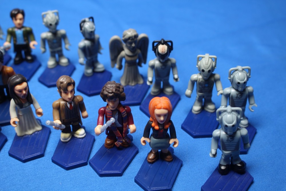 BBC Doctor Who Mini Micro Figures 38 pc LOT