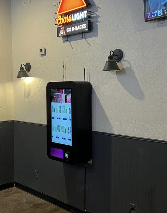 Vape Vending Machines - Touchscreen Smart Vending Machine (ID Scanner Included)